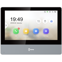 Изображение товара Видеодомофон Hikvision DS-KH8350-TE1 серебристый