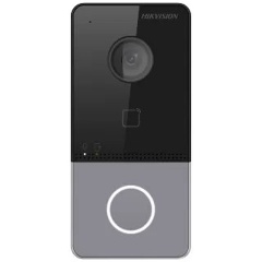 Изображение товара Видеопанель Hikvision DS-KV6113-PE1(C) черный (DS-KV6113-PE1(C))