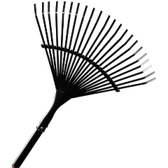 Изображение товара Грабли веерные ВИХРЬ 22 зуба, сталь, металлический черенок