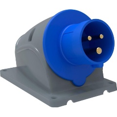 Изображение товара Вилка электрическая наружная установка IEK 16А 2P+PE 220В IP44 MAGNUM ССИ-513, PSN51-016-3