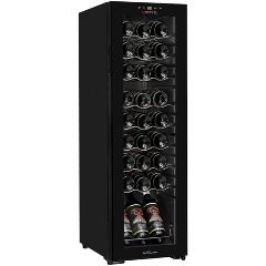 Изображение товара Винный шкаф Meyvel MV27-CBD1 компрессорный 27 бутылок с сенсорным управлением