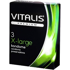 Изображение товара Презервативы VITALIS PREMIUM №3 x-large - увеличенного размера (ширина 57mm)