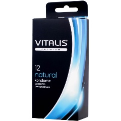 Изображение товара Презервативы VITALIS PREMIUM natural классические, 12 шт.
