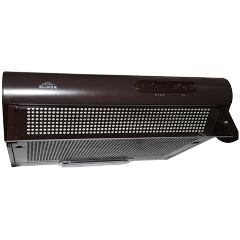 Изображение товара Кухонная вытяжка Elikor Davoline 60 коричневая подвесная с режимами отвода и циркуляции воздуха