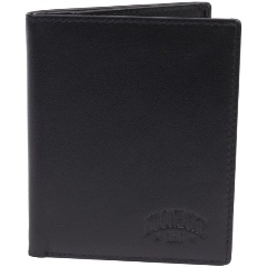 Изображение товара Визитница KLONDIKE Claim KD1110-01 из натуральной кожи черная компактная