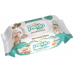 Изображение товара Детские влажные салфетки Predo 72 шт