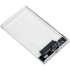 Изображение товара Внешний корпус для HDD 2.5" AgeStar 3UB2P4C пластик прозрачный (3UB2P4C)