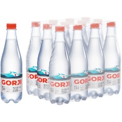 Изображение товара Вода минеральная природная газированная GORJI 0,5 л ПЭТ