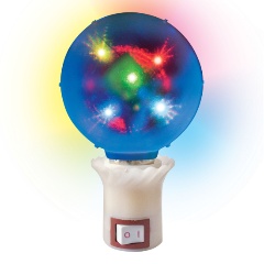 Изображение товара Светильник светодиодный Volpe Свечение 3D звёзды. Вилка 220В. Диаметр 8см, UL-00002762