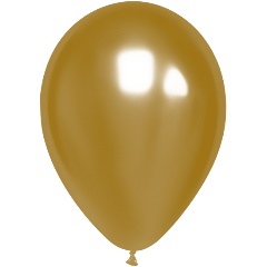 Изображение товара Воздушные шары MESHU М12 30 см хром золотые 50 штук