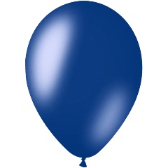 Изображение товара Набор воздушных шаров MESHU М12/30см металлик синий 50 штук