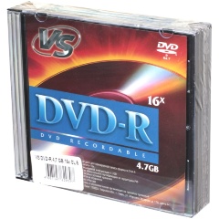 Изображение товара Диск VS DVD-R 4, 7 GB 16x SL/5