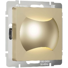 Изображение товара Встраиваемая LED подсветка Werkel Moon шампань W1154511 4690389179259