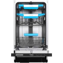 Изображение товара Встраиваемая посудомоечная машина Korting KDI 45984 для узких кухонь