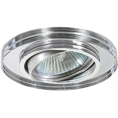 Изображение товара Встраиваемый светильник Lightstar Rifle Cyl 002514 для современного интерьера хром