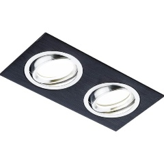Изображение товара Встраиваемый светильник Ambrella light Classic A601/2 BK