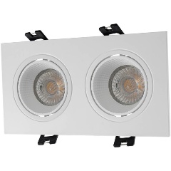 Изображение товара Встраиваемый светильник Denkirs DK3072-WH для кухни 2 светодиода 20 Вт белый