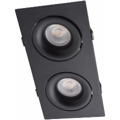 Изображение товара Встраиваемый светильник Denkirs Roto DK2122-BK