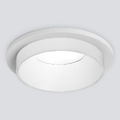 Изображение товара Встраиваемый светильник Elektrostandard 113 MR16 белый для минимализма и прихожей