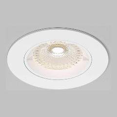 Изображение товара Встраиваемый светильник Elektrostandard 25056/01 для прихожей белый светодиодный