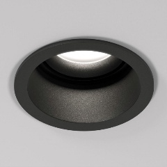 Изображение товара Встраиваемый светильник Elektrostandard Hide 25008/01 GU10 черный a064263