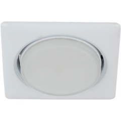 Изображение товара Встраиваемый светильник ЭРА KL71 WH /1 (к) для гостиной 13 Вт IP20 стиль модерн