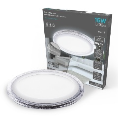 Изображение товара Встраиваемый светильник Gauss Backlight Bubbles BL319 12+4W, LED 4000K, 1200лм,193х31мм