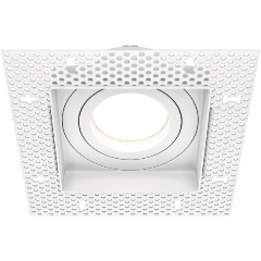 Изображение товара Встраиваемый светильник Maytoni Technical Atom DL003-01-W для офиса стиль хай-тек белый