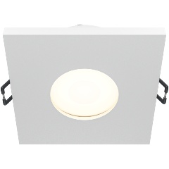 Изображение товара Встраиваемый светильник Maytoni Technical DL083-01-GU10-SQ-W