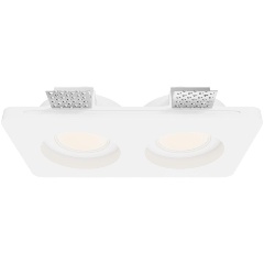 Изображение товара Встраиваемый светильник Maytoni Gyps Modern DL002-GU10-02-W для прихожей