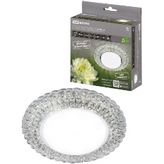 Изображение товара Встраиваемый светильник TDM Electric СВ 03-14 GX53 230В LED подсветка 5 Вт зеркальный/хром, SQ0359-0151