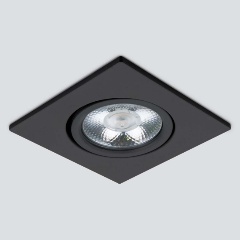 Изображение товара Встраиваемый светодиодный светильник Elektrostandard 15273/LED черный