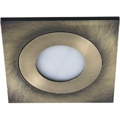 Изображение товара Встраиваемый светильник Lightstar Leddy 212183 для ванной бронза 3 Вт