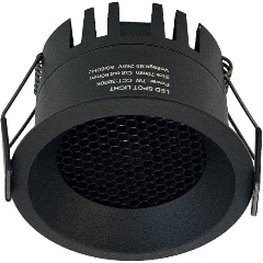 Изображение товара Встраиваемый светодиодный светильник Wertmark Dorsum WTD.O02.600.V0.12 черный