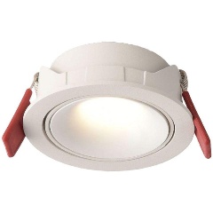 Изображение товара Встраиваемый светодиодный светильник Wertmark Dorsum 12 Вт белый для офиса