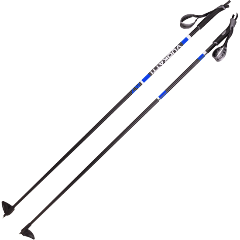 Изображение товара Палки лыжные VUOKATTI Black/Blue, 100% стекловолокно, 100 см