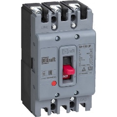 Изображение товара Автоматический выключатель силовой DEKraft 3п 25А 25кА ВА-302