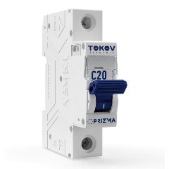 Изображение товара Автоматический выключатель модульный TOKOV ELECTRIC 1П 20А 4.5кА