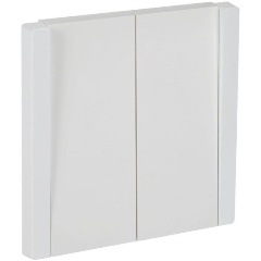 Изображение товара Выключатель IEK 2-кл. СП FORTE&PIANO 10А белый FP205