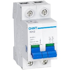 Изображение товара Выключатель нагрузки CHINT 2п 63А NH2-125 (R), 401057