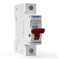 Изображение товара Выключатель нагрузки модульный TOKOV ELECTRIC 1П 63А, TKE-PZ60-MDSI-1-63