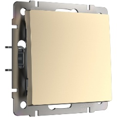 Изображение товара Выключатель одноклавишный проходной Werkel шампань W1112011 4690389157103