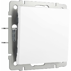 Изображение товара Выключатель одноклавишный Werkel белый матовый W1110061 220-240 В