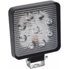 Изображение товара Фара светодиодная ВЫМПЕЛ WL-130S (дальн. свет, кв., 9 LED по кругу, 27W)