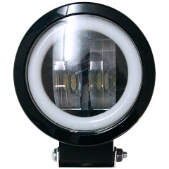 Изображение товара Фара светодиодная ВЫМПЕЛ WL-520 (неон. обод, кругл., 2LED, 20W)