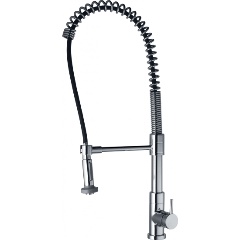 Изображение товара Смеситель для кухни высокий с выдвижным изливом WONZON & WOGHAND Хром (WW-422903-CR)