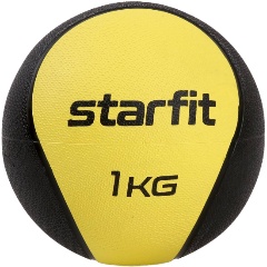 Изображение товара Медбол высокой плотности STARFIT GB-702 1 кг, желтый