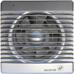 Изображение товара Вентилятор вытяжной Soler & Palau Decor 200C SILVER