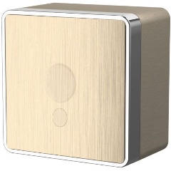 Изображение товара Вывод кабеля Werkel Gallant шампань рифленый W5050210 4690389164323