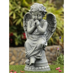 Изображение товара Фигура садовая WATERFALL Херувим молящийся
